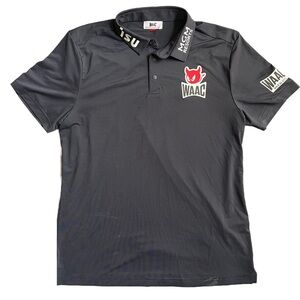 WAAC / MGM RESORTS BLACK SHORT SLEEVE GOLF POLO SIZE 2